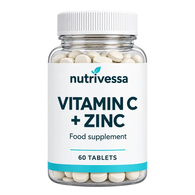 Vitamin C + Zinc, Pack of 60